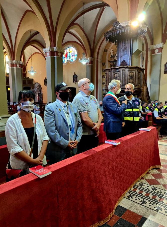Borgo Vercelli inaugurazione mezzo Protezione civile