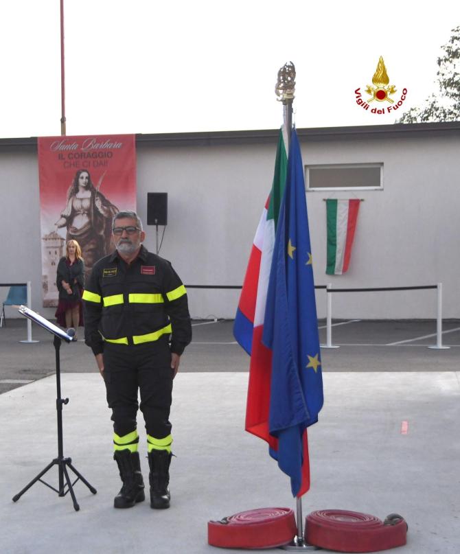 Inaugurazione castello di manovra vigili del fuoco a Trino
