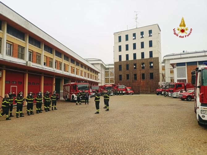 Visita del prefetto ai vigili del fuoco