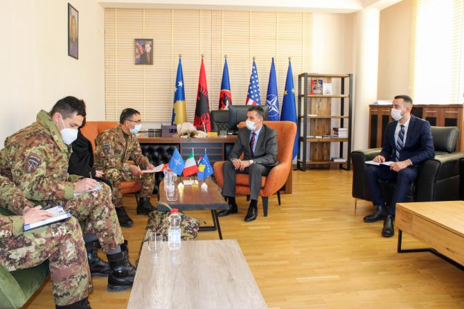 Colonnello Marco Javarone Kosovo