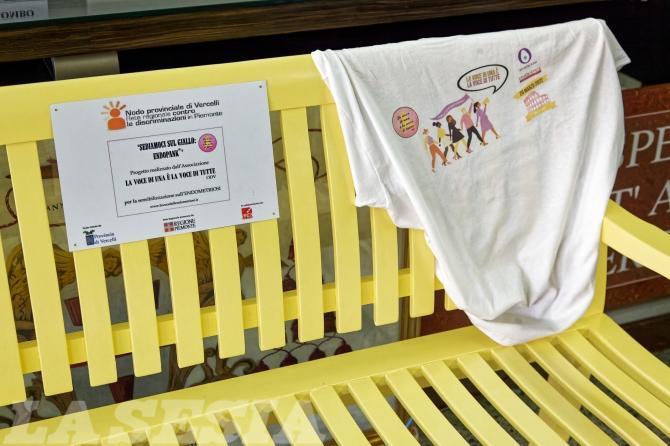 Inaugurazione panchina endometriosi