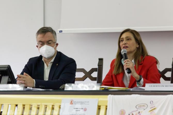 Inaugurazione panchina endometriosi