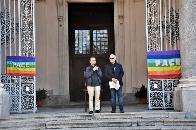 Manifestazione per la pace Vercelli