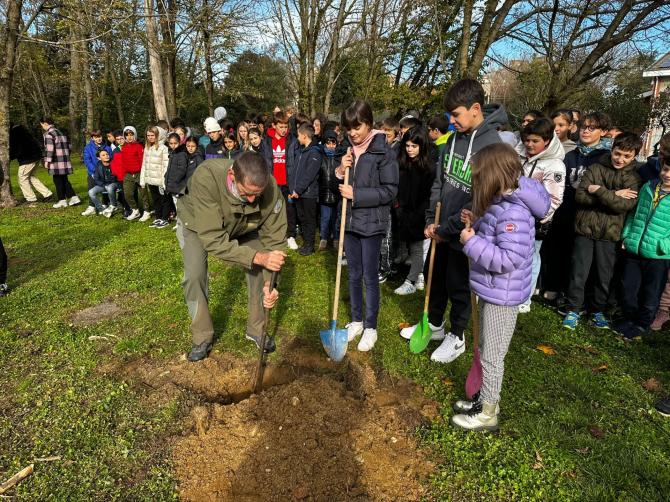 Giornata dell'albero 2022 Lanino