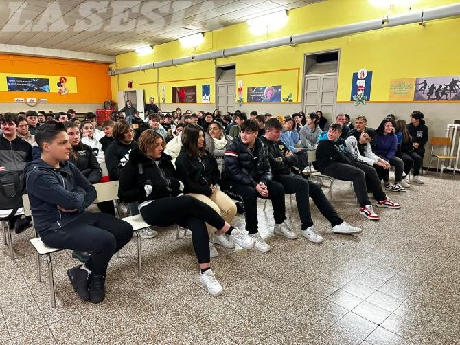 Lo chef Alfredo Marzi incontra gli studenti del Cfp Sacro Cuore