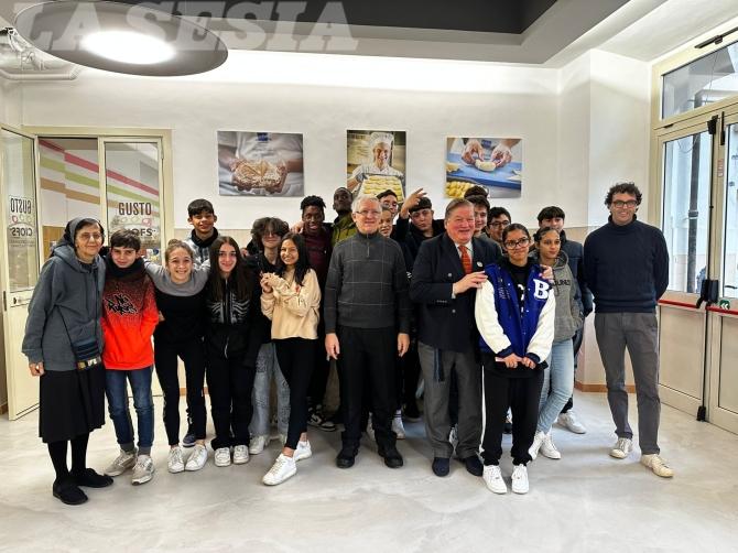 Lo chef Alfredo Marzi incontra gli studenti del Cfp Sacro Cuore