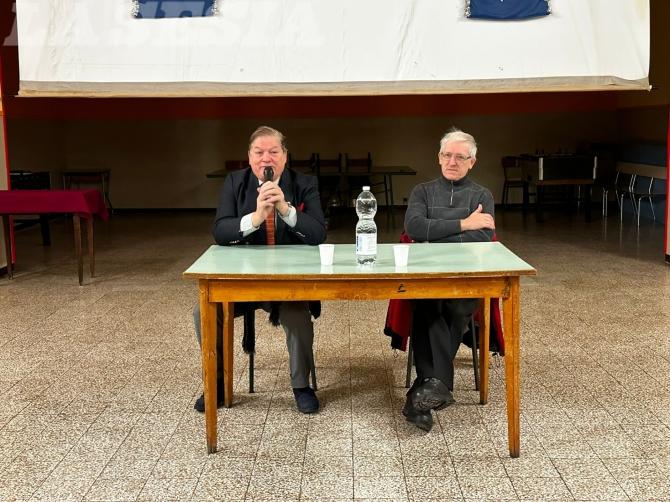 Alfredo Marzi con Valerio Angelina Catella