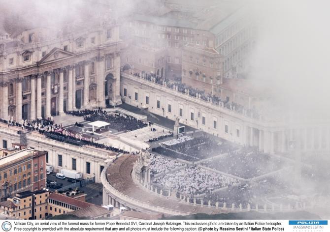 Funerali del Papa emerito Benedetto XVI (Foto di Massimo Sestini)