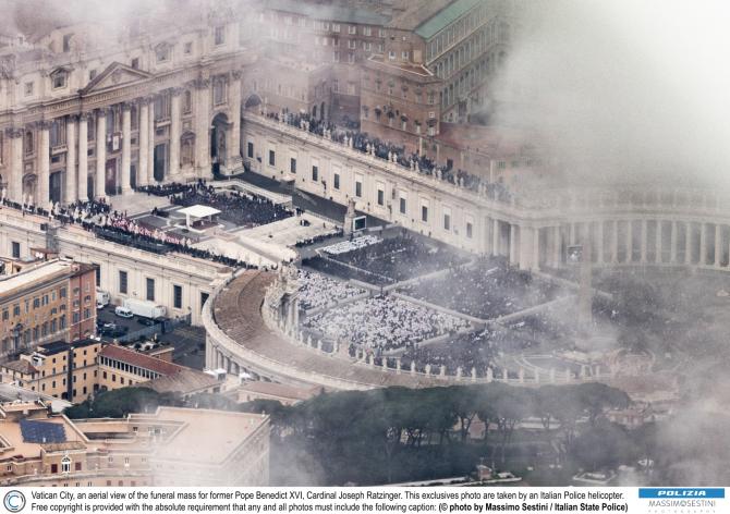 Funerali del Papa emerito Benedetto XVI (Foto di Massimo Sestini)