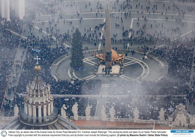 Funerali del Papa emerito Benedetto XVI (Foto di Massimo Sestini)