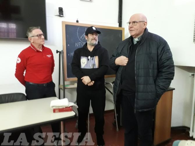 Dono Carlo Olmo a Croce rossa Vercelli