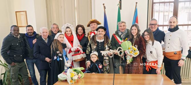 Consegna chiavi maschere