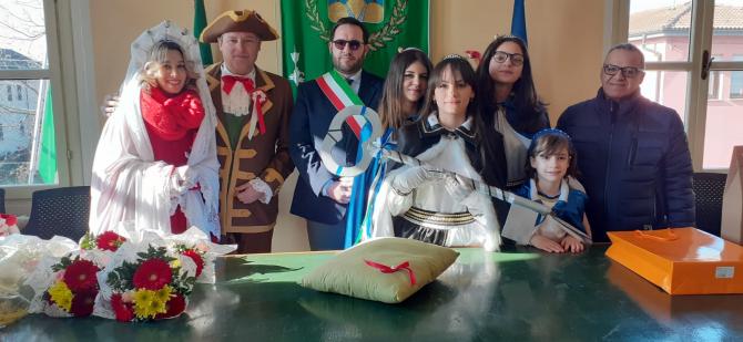 Consegna chiavi maschere