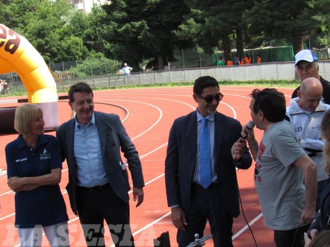 Inaugurazione pista atletica Coni