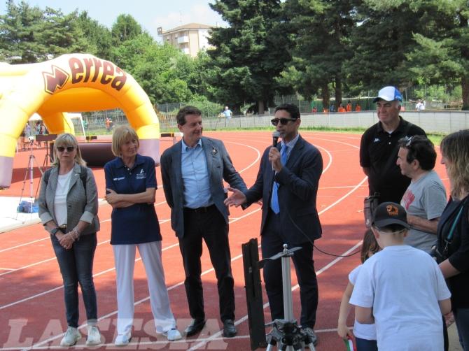 Inaugurazione pista atletica Coni