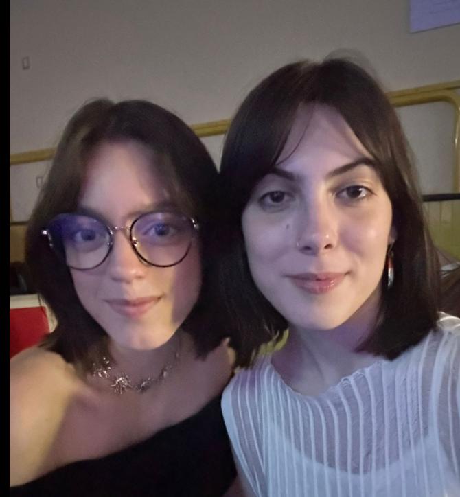Margherita Conti (a sinistra) e Amelia Francese (a destra)
