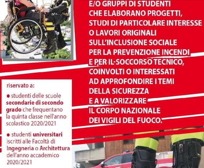 Locandina bando vigili del fuoco