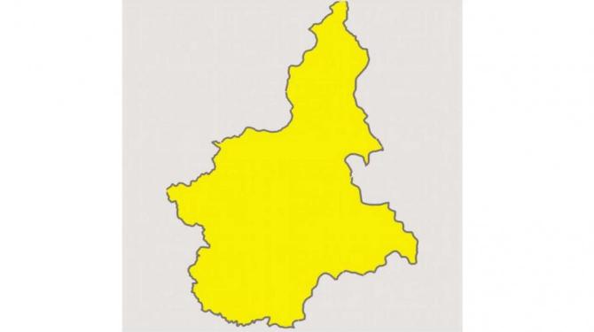 Piemonte zona gialla