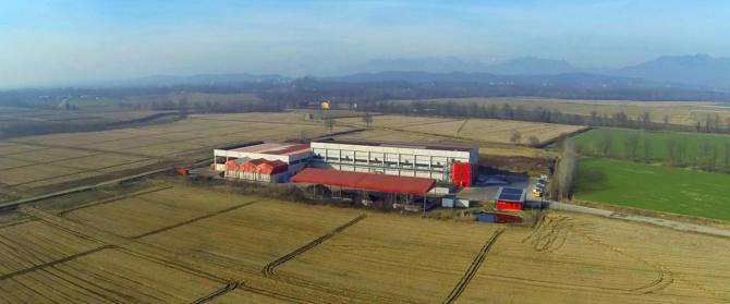 Impianto trattamento organico a Santhià