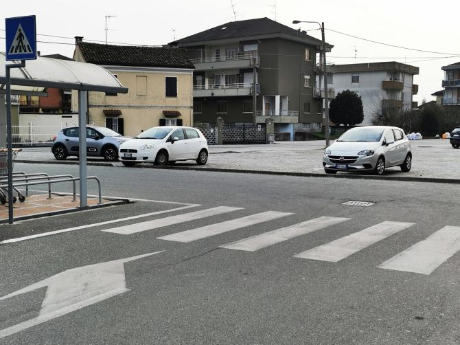 parcheggio Conad Crescentino