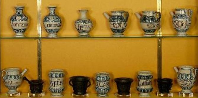 Museo Leone vasi da farmacia