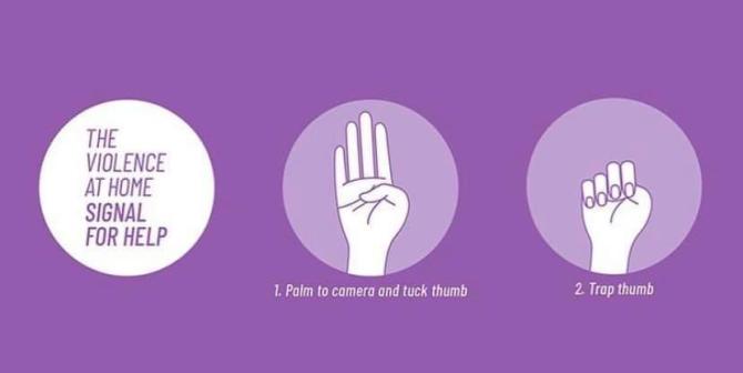 #SignalForHelp