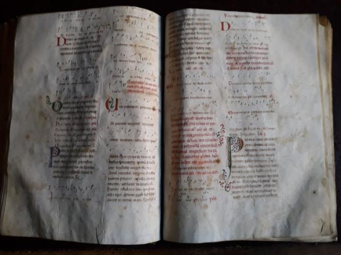 Museo Leone manoscritto Salerno XII secolo
