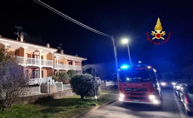 Incendio Quarona