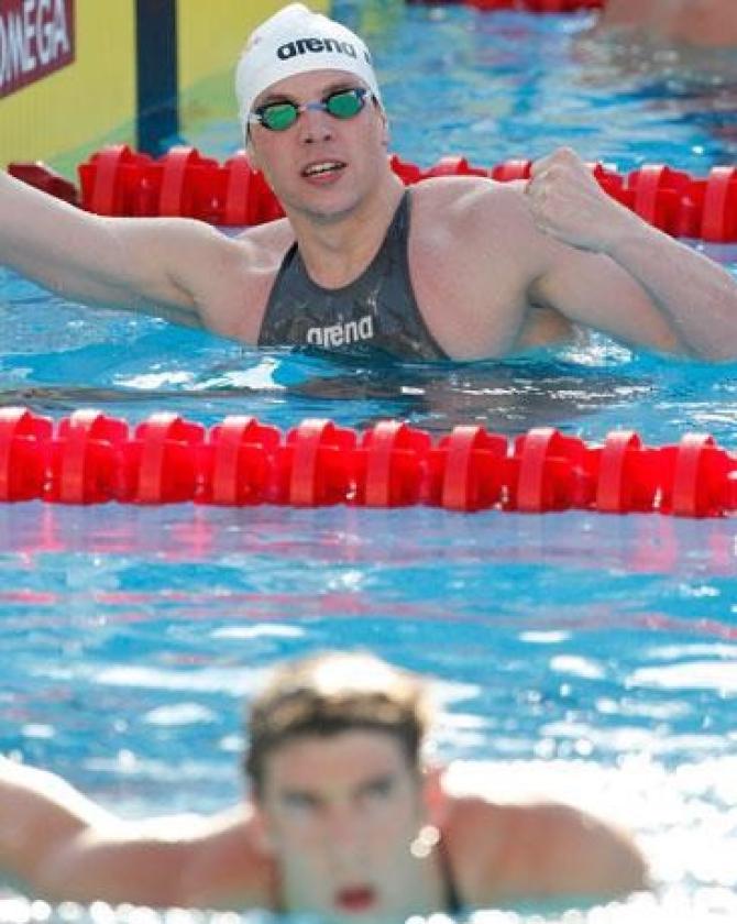 Paul Biedermann e Michael Phelps, Mondiali di Roma 2009