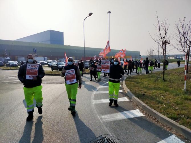 Sciopero lavoratori Coop