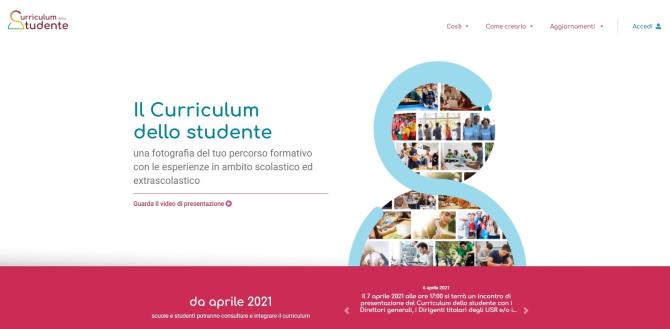 Curriculum dello studente
