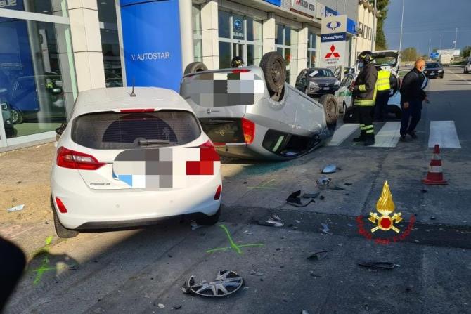 Incidente via Manzone