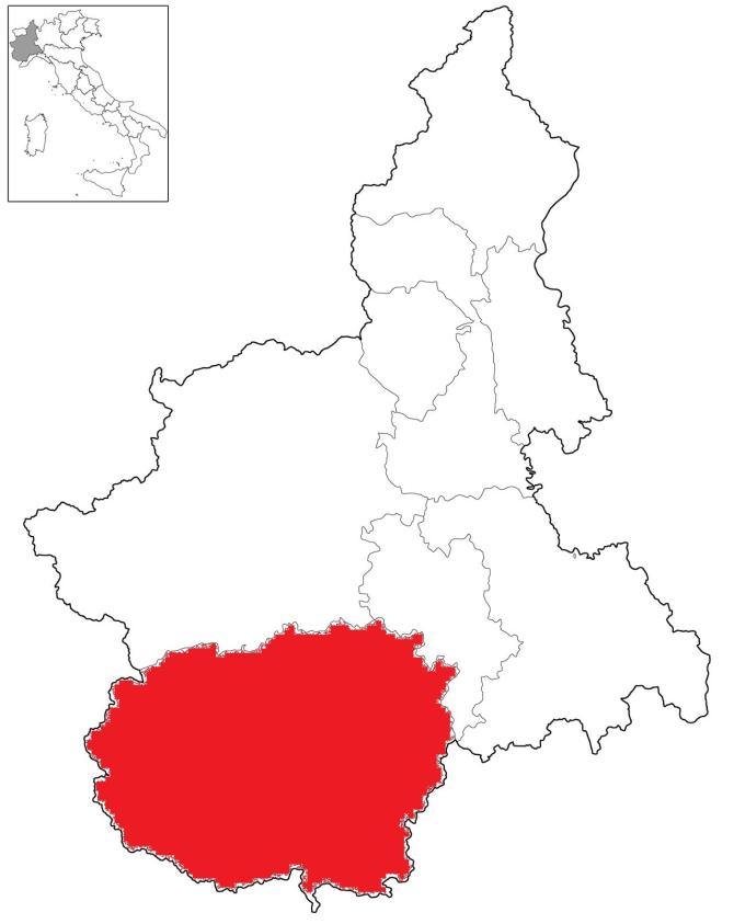 Cuneo zona rossa