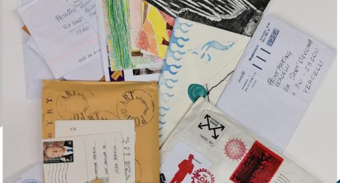 Mail Art Printamaking Vercelli