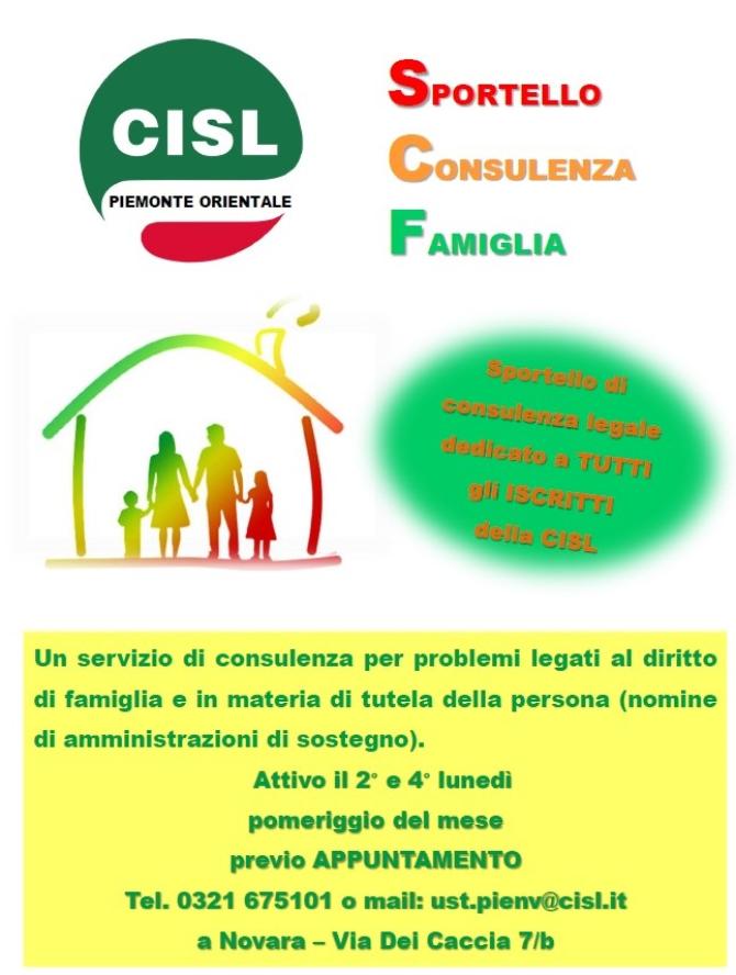 Sportello legale Cisl
