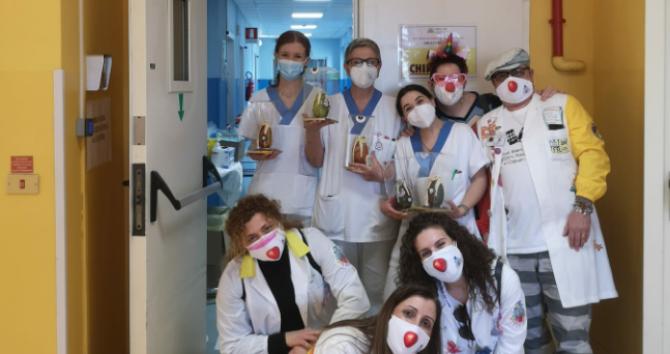 I volontari de Il Pianeta dei Clown