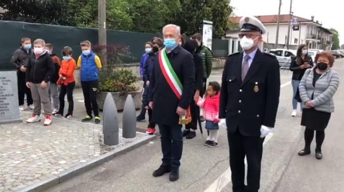 Borgo d'Ale commemorazione bombardamento