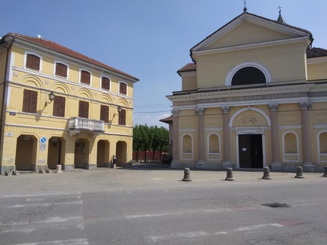 Carisio piazza Libertà