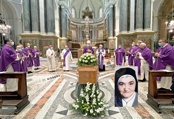 Funerale di suor Guglielmina