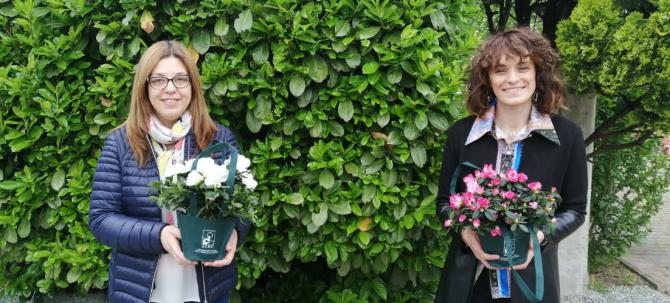 Motta de' Conti sindaco Emanuela Quirci e vicesindaco Cristina Ferraris