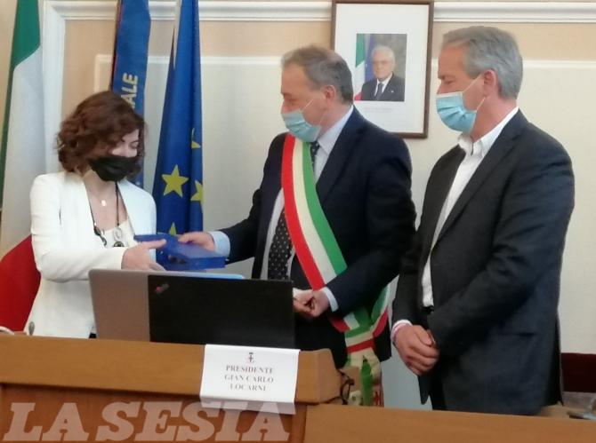 Premiazione Elena D'Onghia