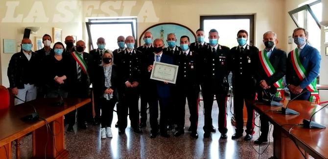 Cigliano cittadinanza onoraria carabiniere