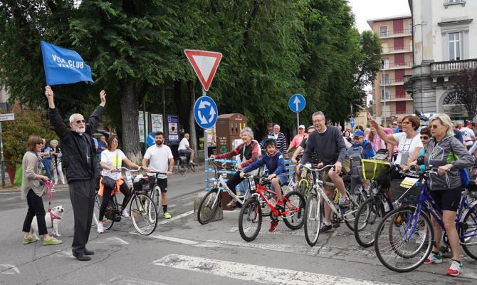 Vercelli che pedala