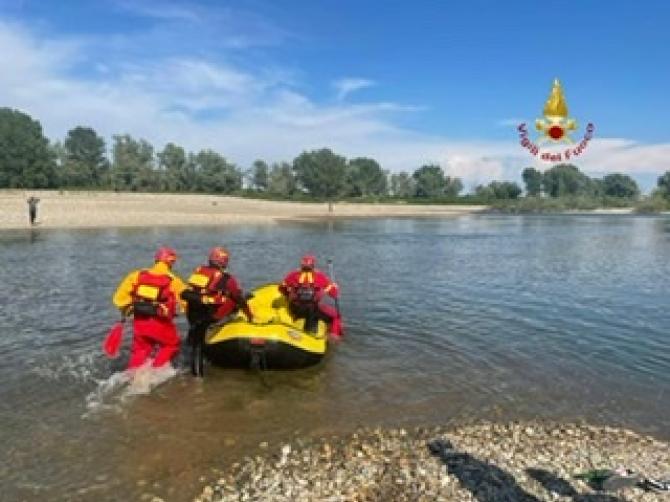 Ritrovato il corpo del giovane disperso nel fiume Sesia
