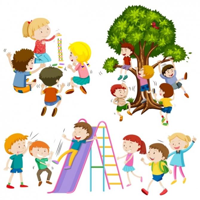 Bambini che giocano