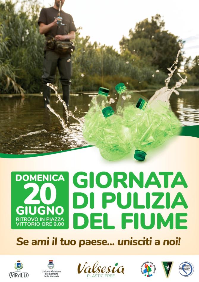 "Il 20 giugno puliamo il fiume Sesia"
