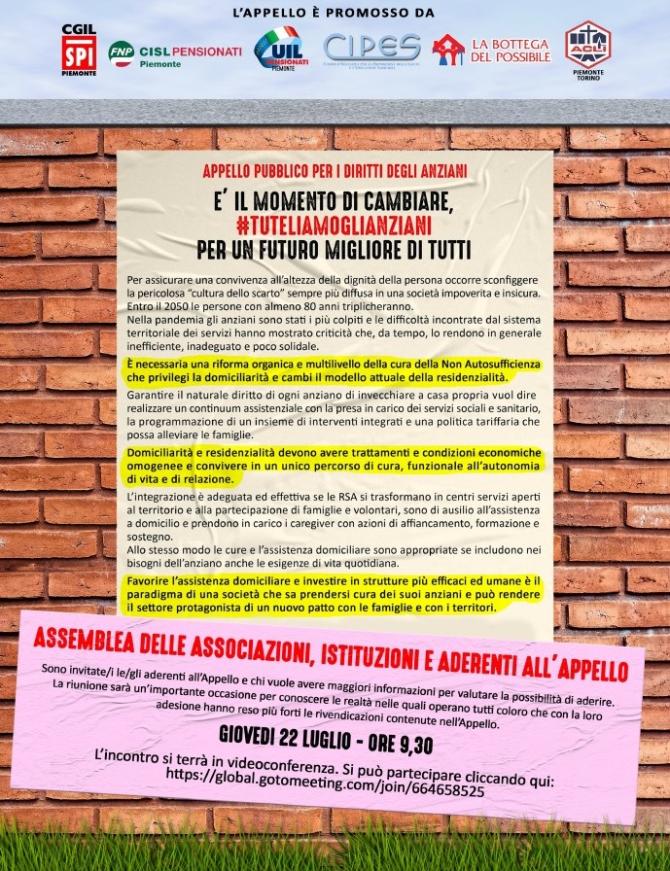 Tuteliamo gli anziani