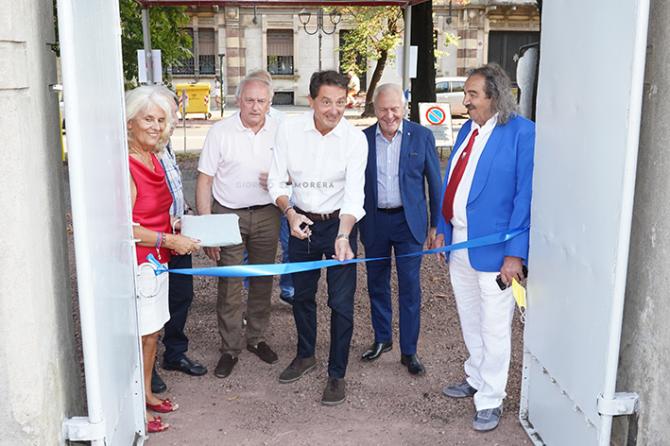 Vercelli Sagra d'la panissa inaugurazione (foto Giorgio Morera)