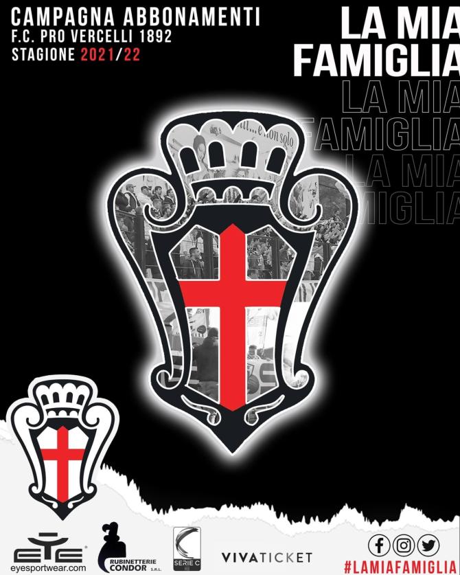 Campagna abbonamenti Pro Vercelli