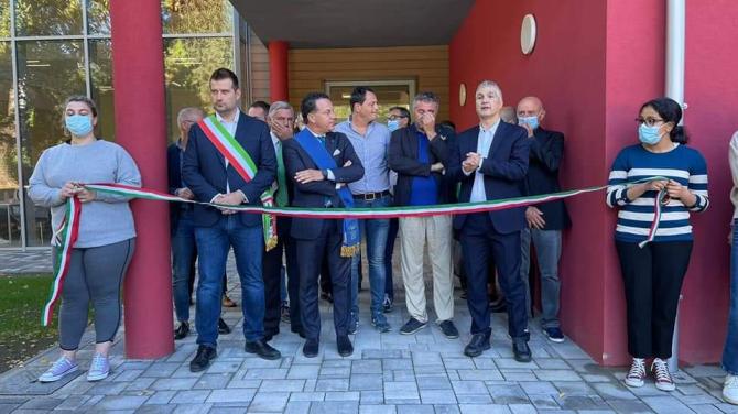 Borgosesia inaugurazione ala liceo Scientifico